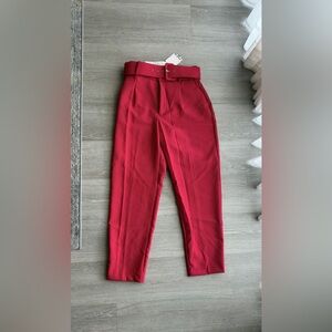 Zara Pink Fucsia Women's Pants